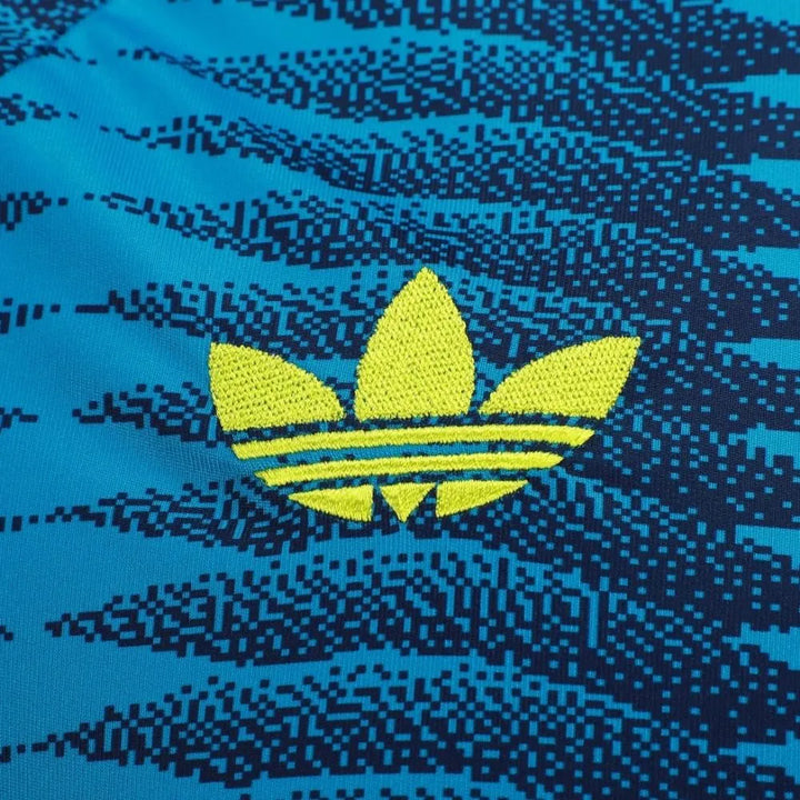 Camisa Colômbia Copa do Mundo 2026 II Torcedor Azul Masculina