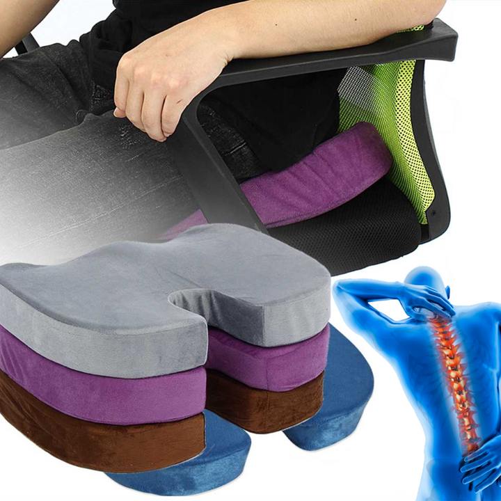 Almofada de Assento Ortopédica - Coluna Cóccix