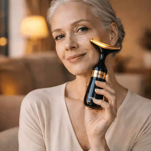 Massageador Facial LIPOFACE  3 em 1 (Rosto, Pescoço e Colo)