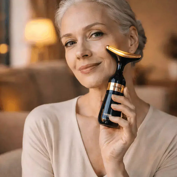 Massageador Facial LIPOFACE  3 em 1 (Rosto, Pescoço e Colo)